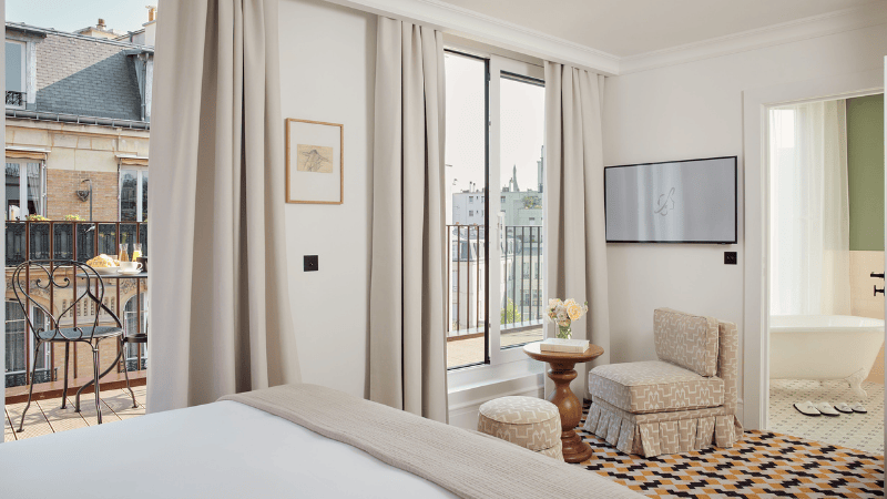 L'Hôtel Noucha dans Marie Claire Italie