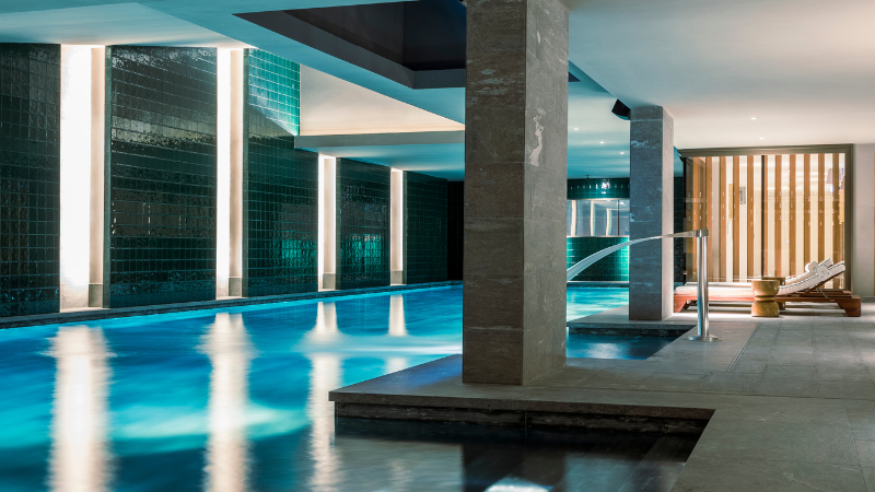 LA piscine du Club de La Fondation