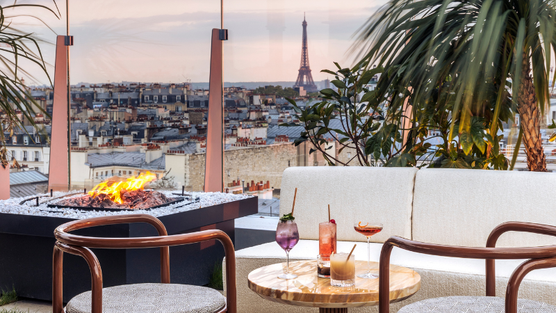 La terrasse de La Fondation