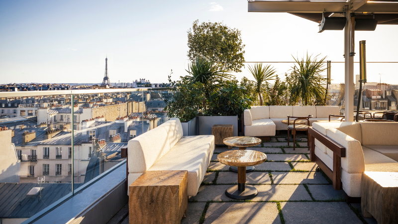 La terrasse de La Fondation